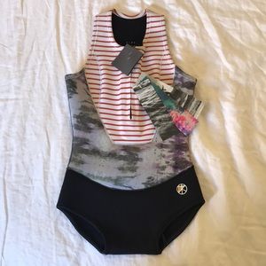 Kassia Front-Zip 2mm Wetsuit / Short Spring Suit